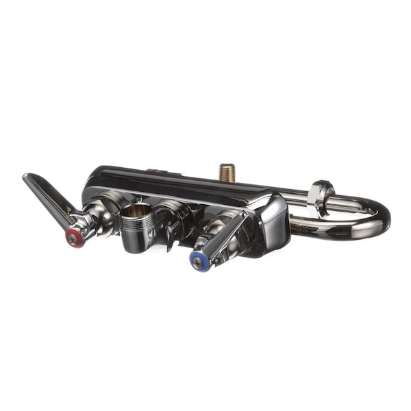 Workboard Faucet, Wall Mount, 4 Centers, 132X Goo
